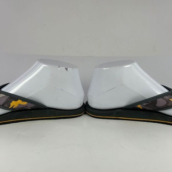 THE NORTH FACE BOYS BASE CAMP FLIP-FLOPS US 5 GRAY CAMO THONG SANDAL - Picture 8 of 8